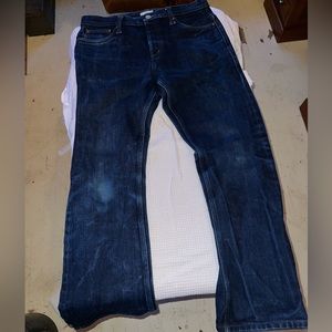 Unbranded Brand 21 oz Raw Denim size 36